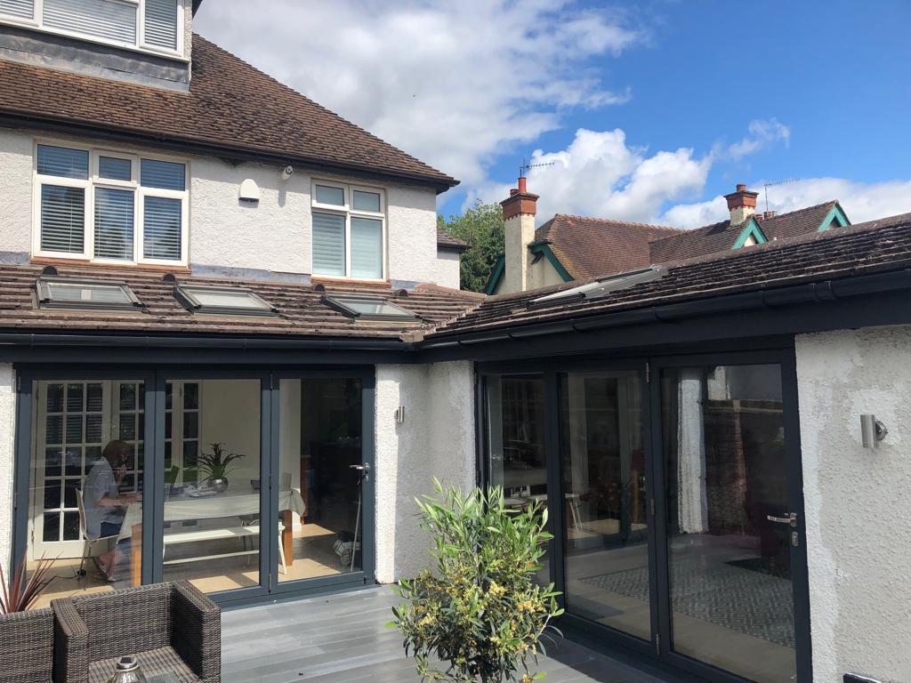 Aluminium Bi-Fold Doors Installation