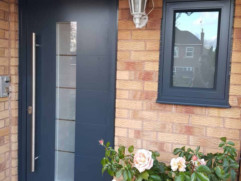 aluminium front door warwickshire