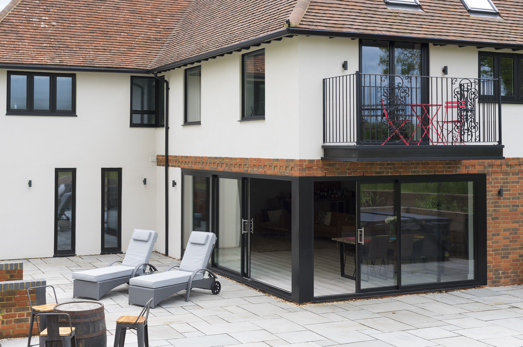 origin black aluminium windows