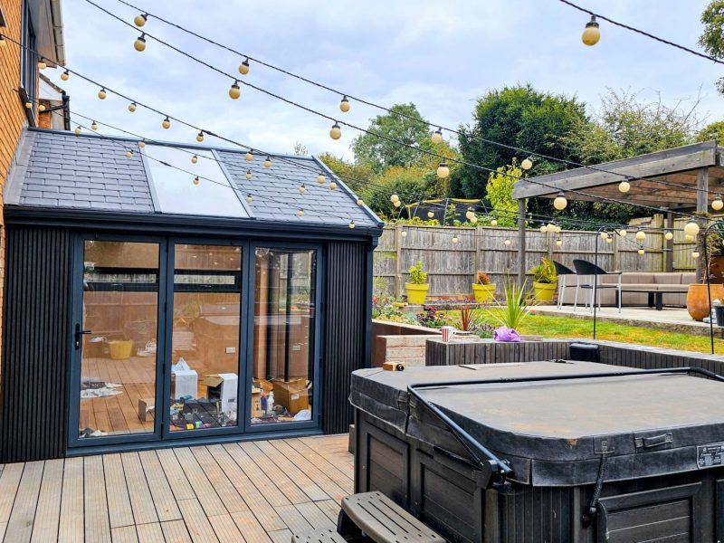 A Garden Extension in Droitwich