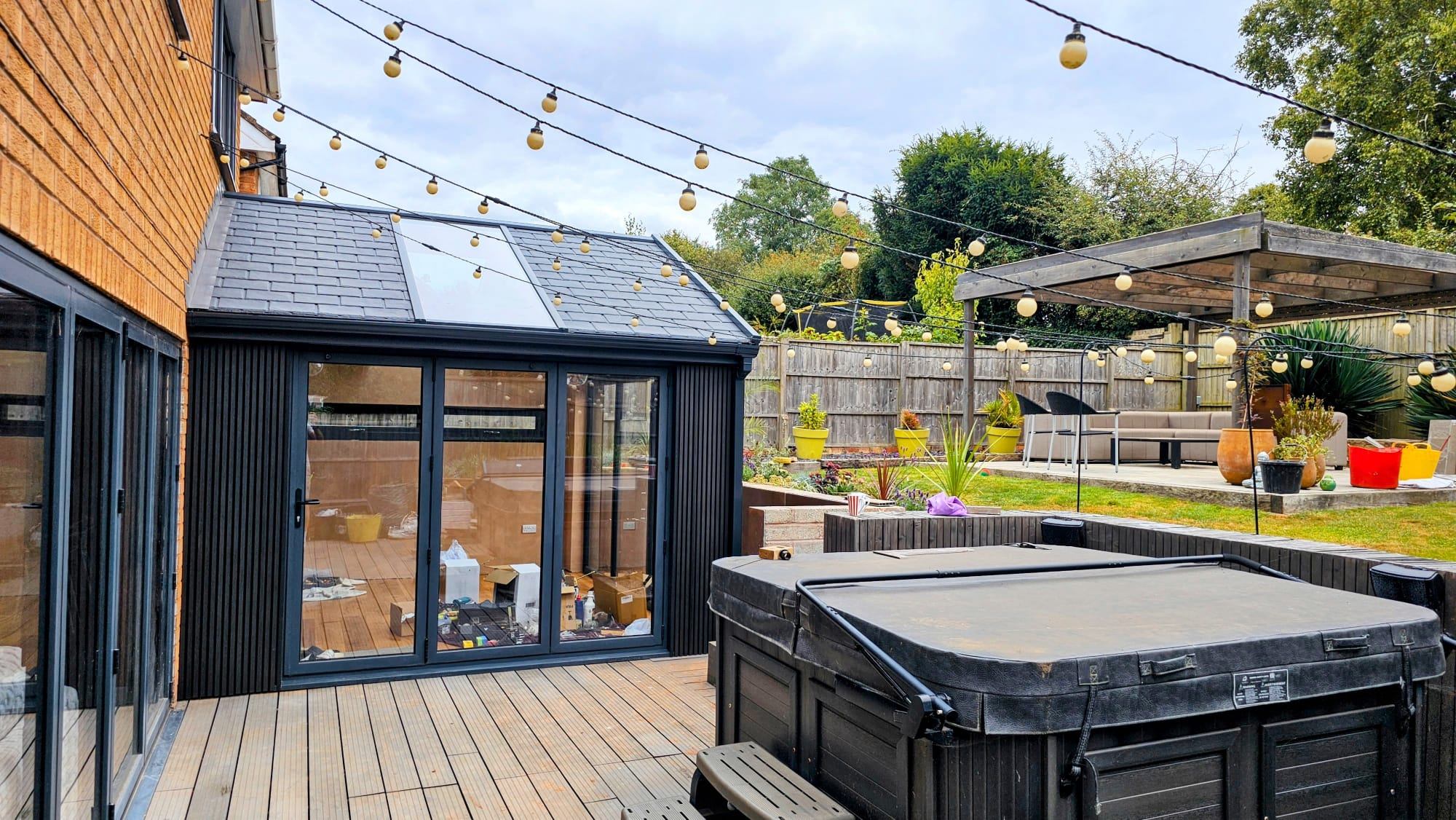 A Garden Extension in Droitwich