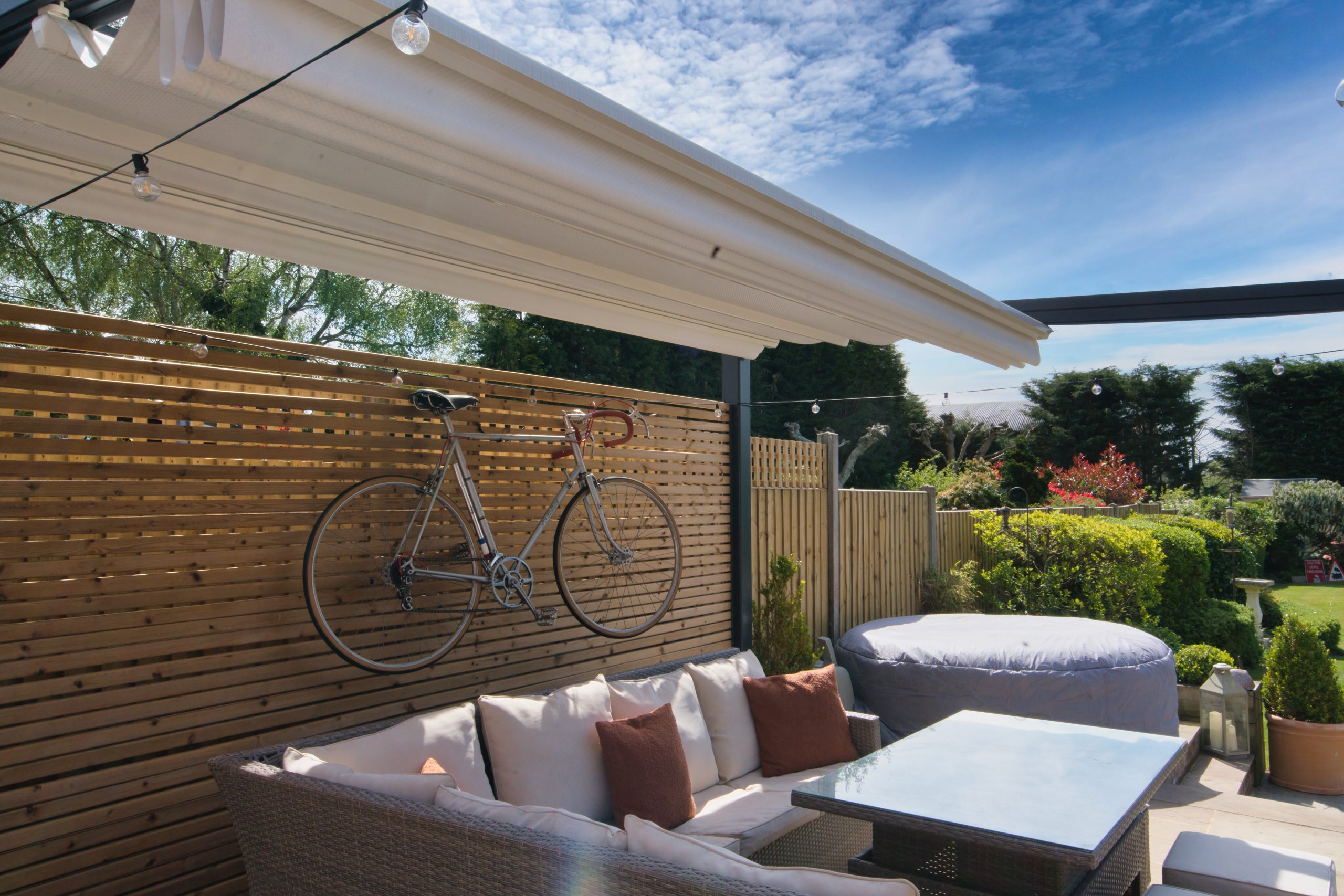 roof options pergola