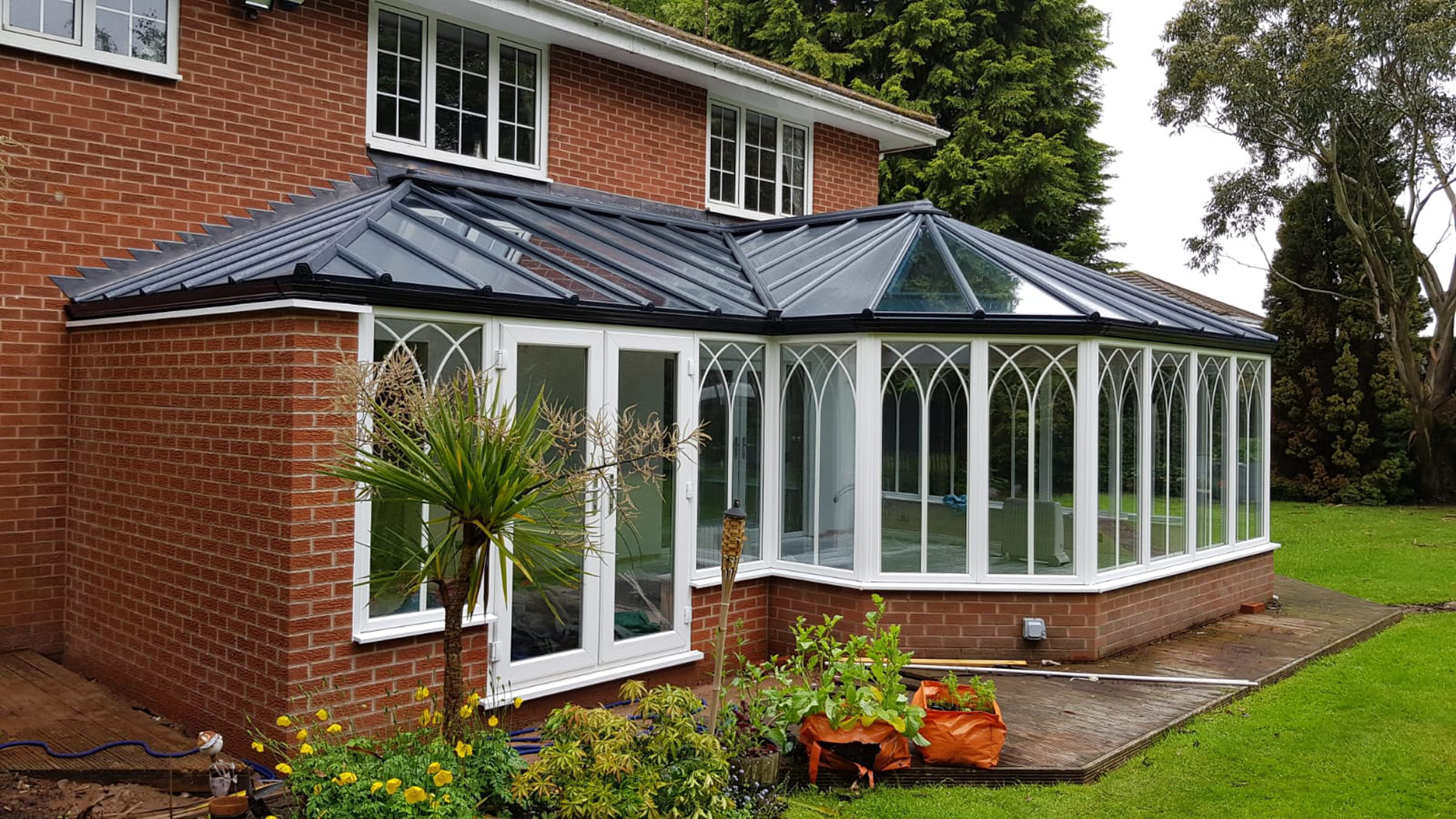 solid conservatory roof styles warwickshire