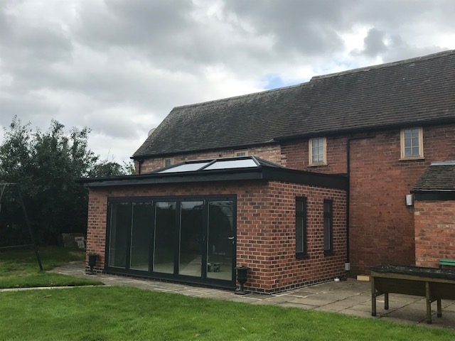 traditional orangery installation 